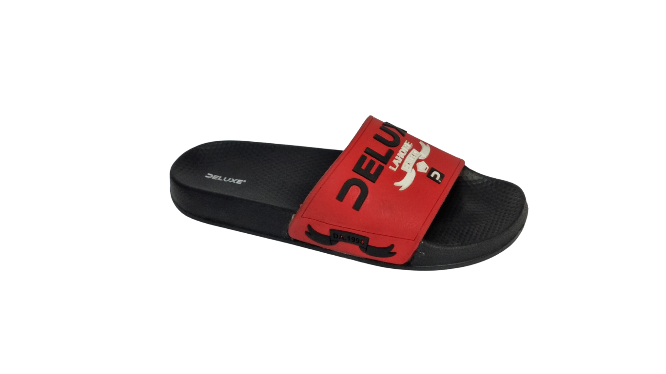 Deluxe Casual Black Slippers